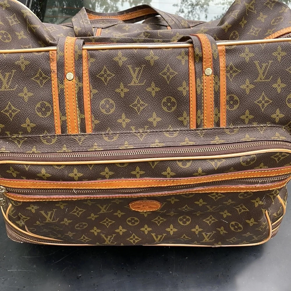 Louis Vuitton rolling garment bag